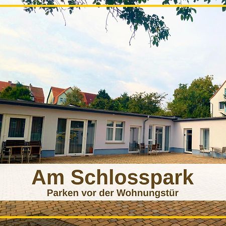 Fewo Urban Gotha-Apartment Ekhof- Am Schlosspark- Parken An Der Der Tuer- Barrierefrei, 900 Meter Zum Bahnhof - Wallbox Exterior foto