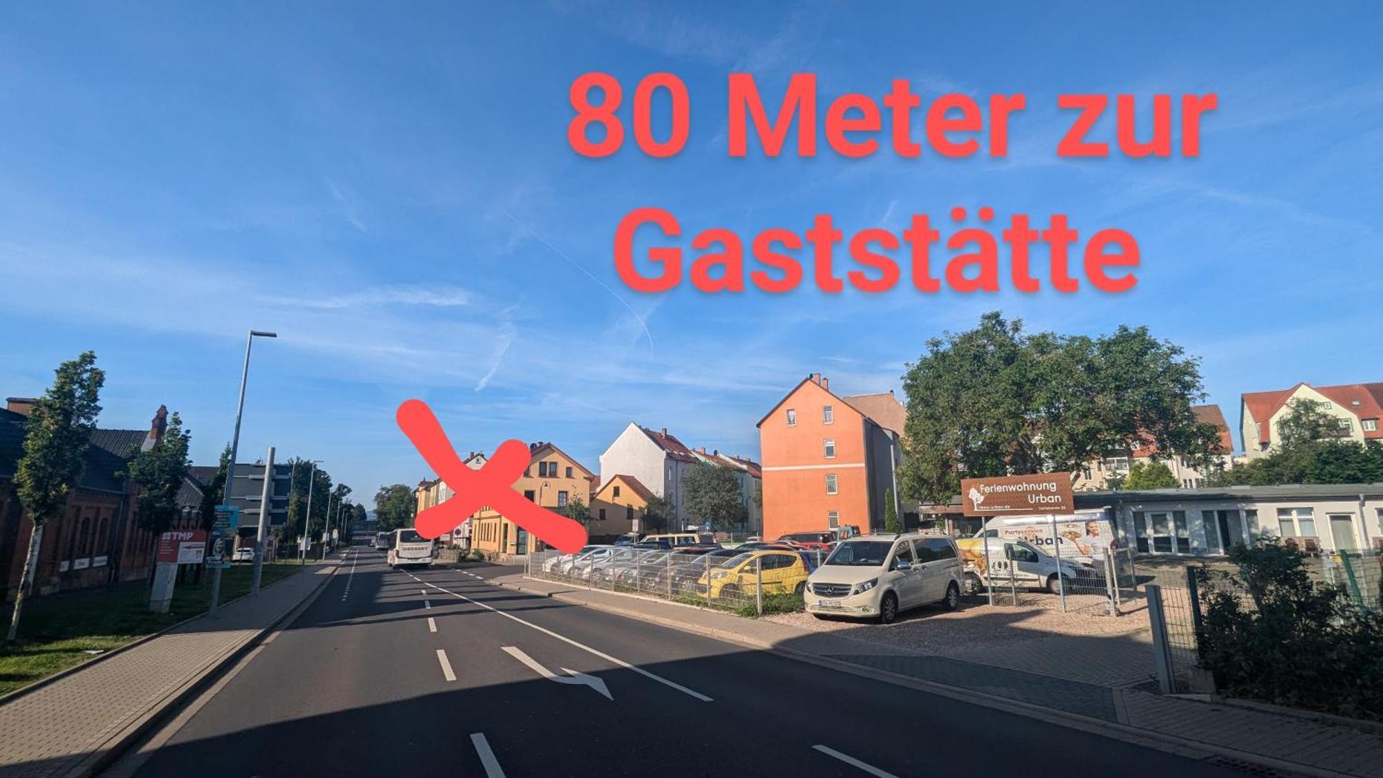 Fewo Urban Gotha-Apartment Ekhof- Am Schlosspark- Parken An Der Der Tuer- Barrierefrei, 900 Meter Zum Bahnhof - Wallbox Exterior foto
